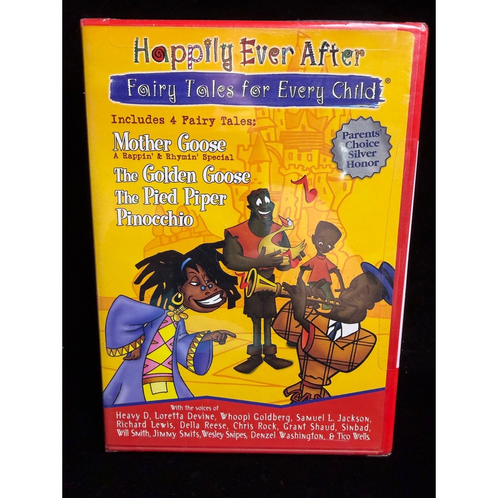 Happily Ever After Fairy Tales for Every Child DVD Mother Goose Pinocchio NEW